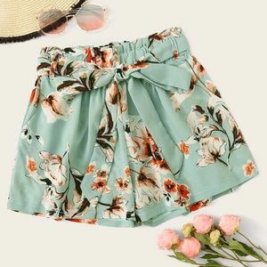 Floral Shorts - NWOT